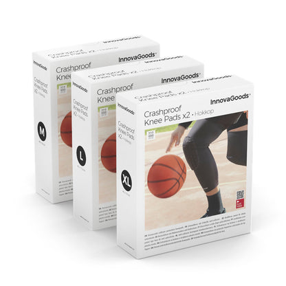 Innovagoods Honeycomb Anti-Collision Knee Pads Hokkop Innovagoods 2 Units