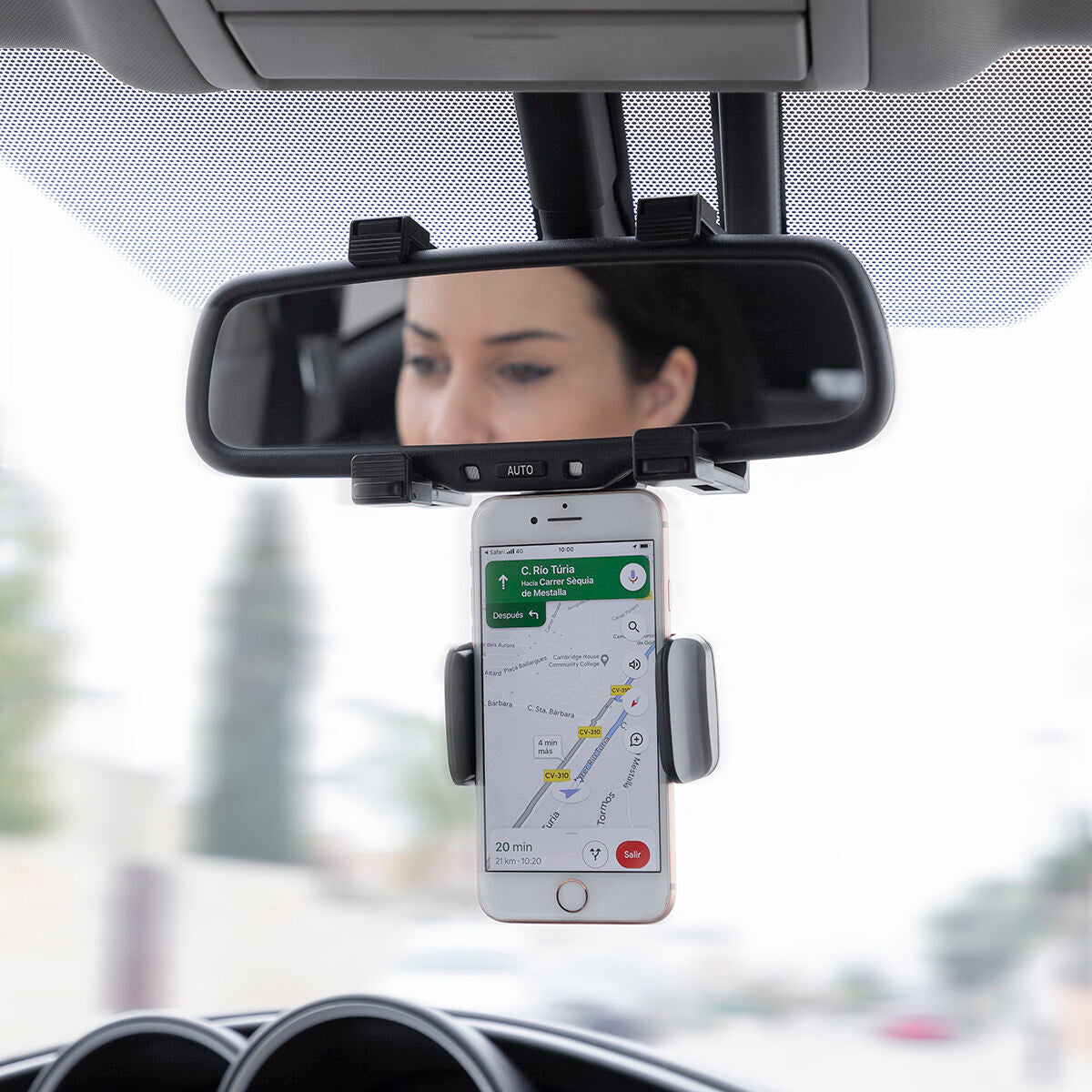 Innovagoods Smartphone Holder For Rearview Mirror Stropp Innovagoods