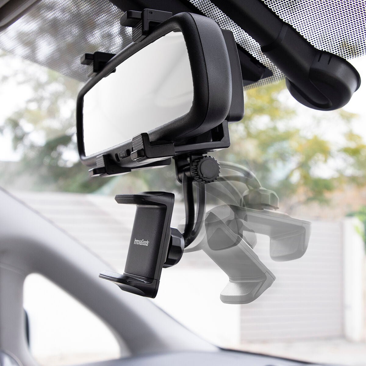 Innovagoods Smartphone Holder For Rearview Mirror Stropp Innovagoods