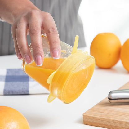 Innovagoods Set Of 10 Reusable And Adjustable Kitchen Lids Lilyd Innovagoods