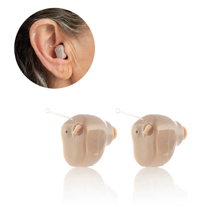 Innovagoods In-Ear Hearing Amplifier With Accessories Hearzy Innovagoods 2 Units