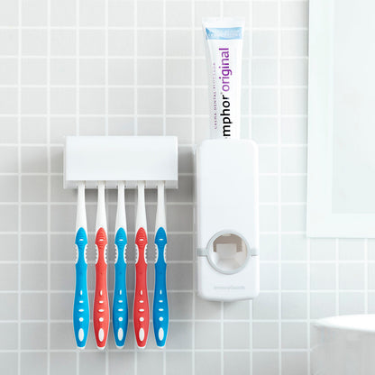 Innovagoods Toothpaste Dispenser And Holder Diseeth Innovagoods