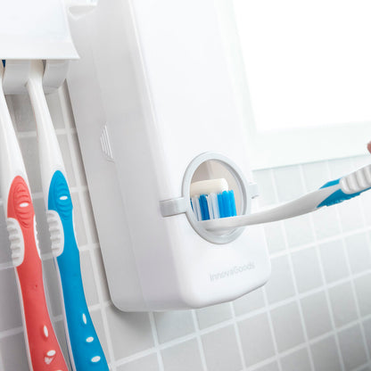 Innovagoods Toothpaste Dispenser And Holder Diseeth Innovagoods