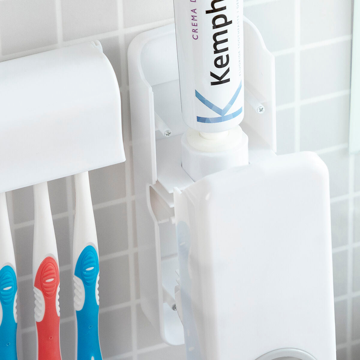 Innovagoods Toothpaste Dispenser And Holder Diseeth Innovagoods