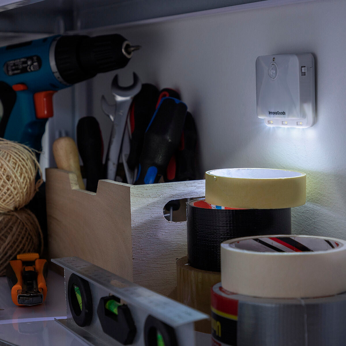 Innovagoods Led Light With Movement Sensor Lumtoo Innovagoods 2 Units