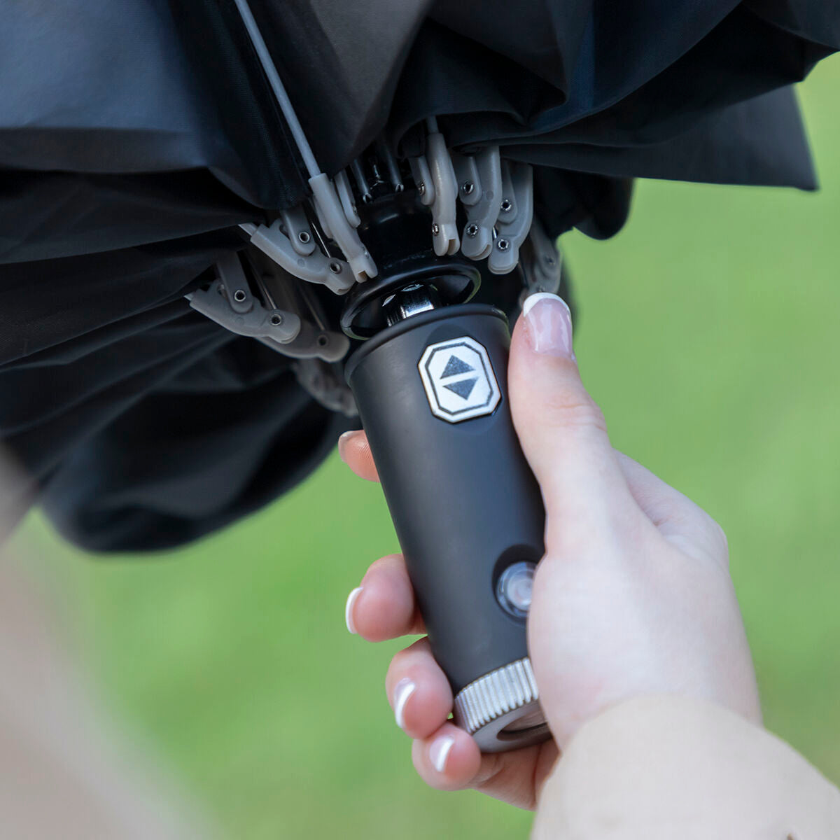 Innovagoods Folding Inverted Umbrella With Led Folbrella Innovagoods