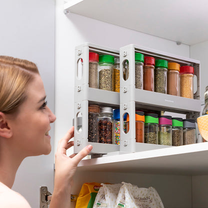 Innovagoods Sliding And Pivoting Spice Organiser Rispick Innovagoods