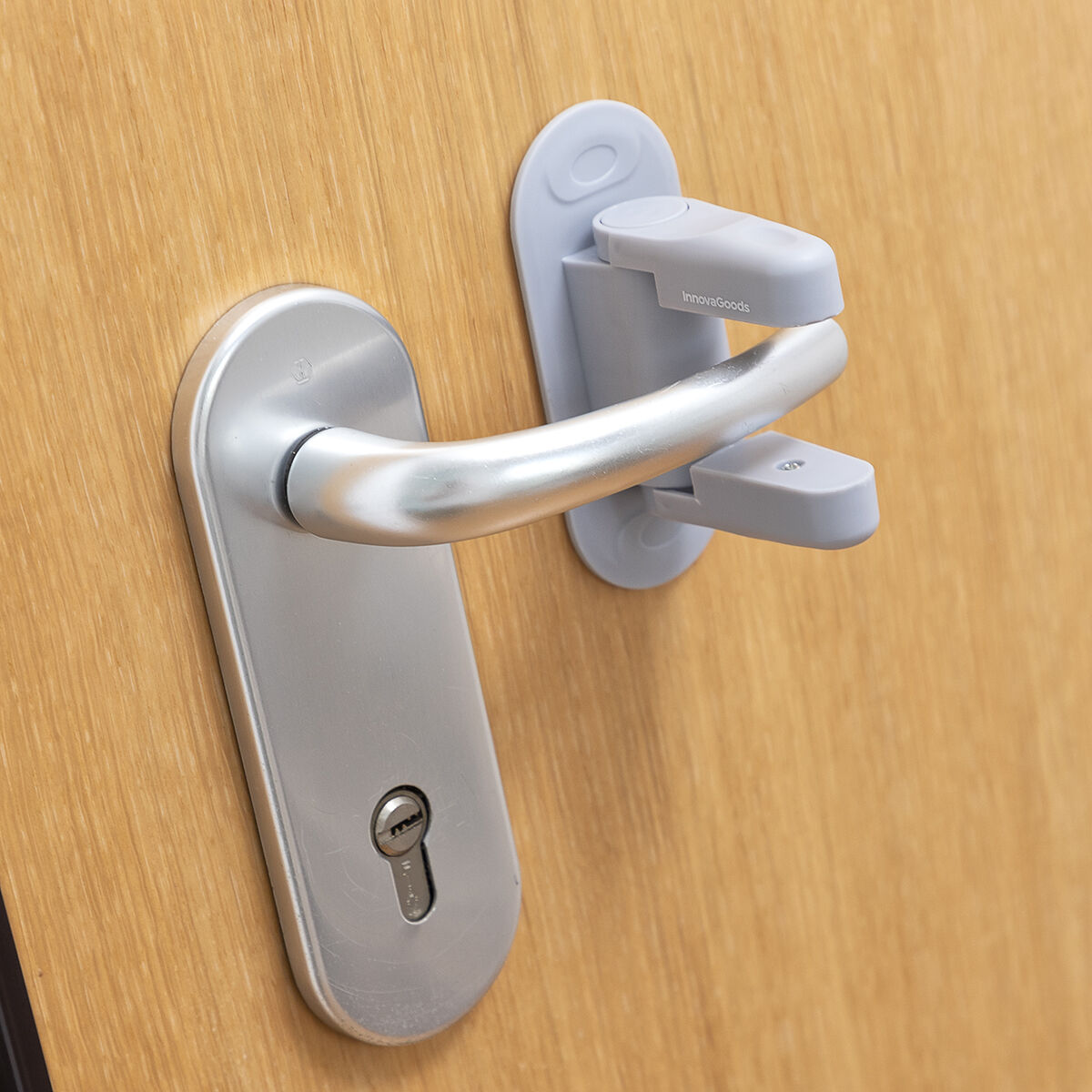 Innovagoods Door Lever Safety Lock Dlooky Innovagoods 2 Units
