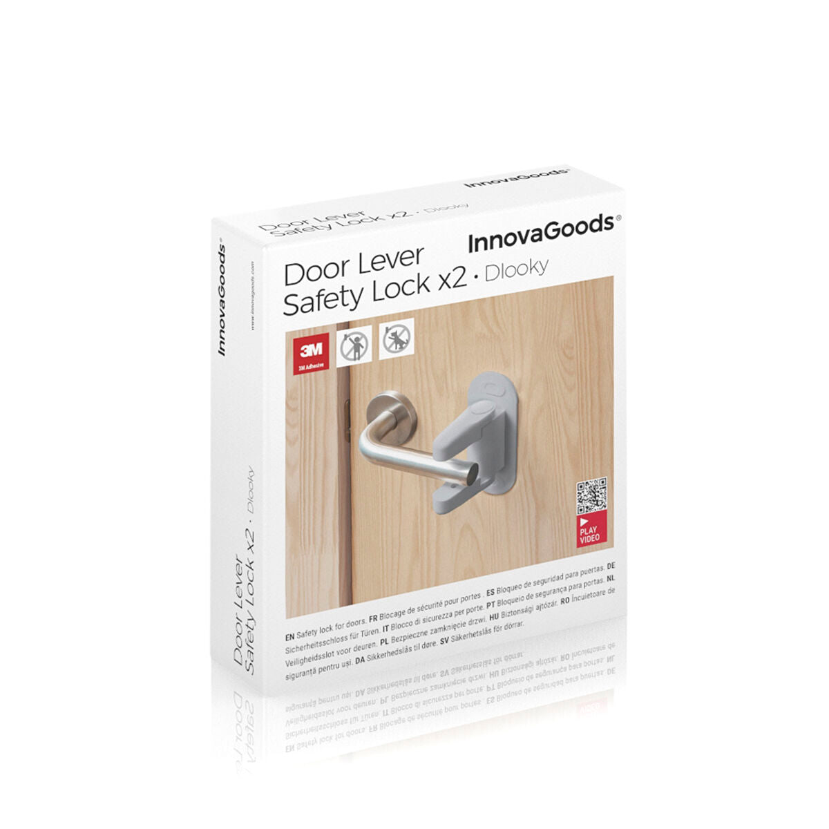 Innovagoods Door Lever Safety Lock Dlooky Innovagoods 2 Units