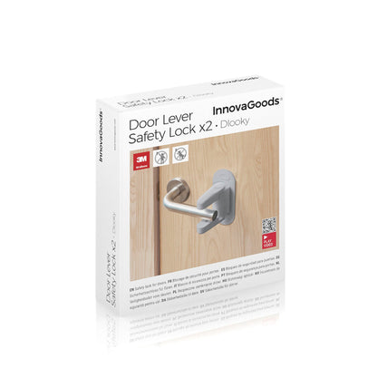 Innovagoods Door Lever Safety Lock Dlooky Innovagoods 2 Units