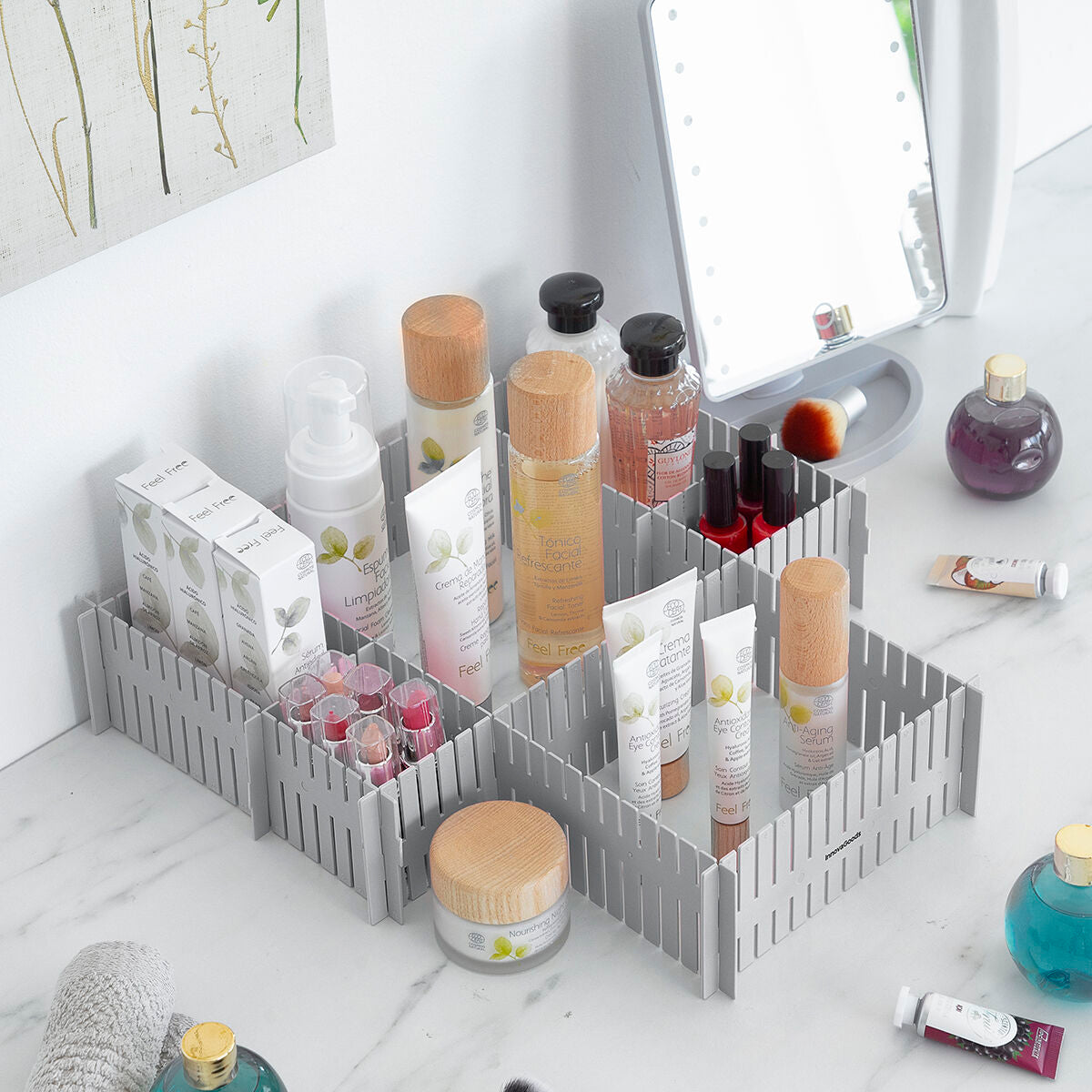 Innovagoods Adjustable Drawer Organiser Condor Innovagoods 16 Units