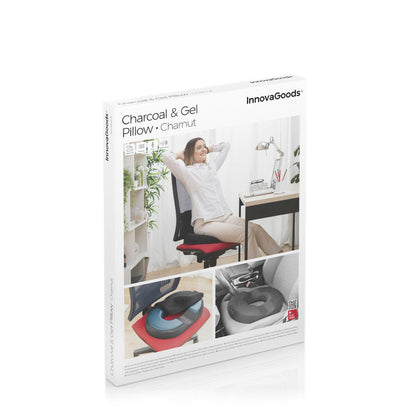 Innovagoods Gel & Bamboo Charcoal Cushion With Removable Cover Charnut Innovagoods