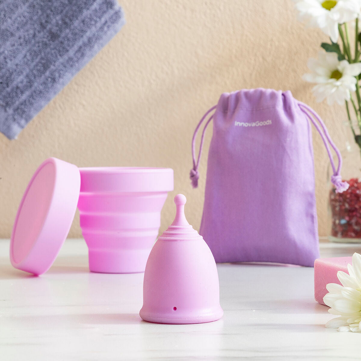 Innovagoods Menstrual Cup With Accessories Kuppy Innovagoods