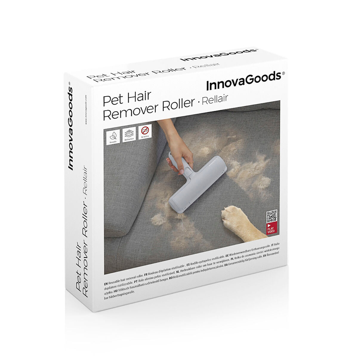 Innovagoods Pet Hair Remover Roller Rellair Innovagoods