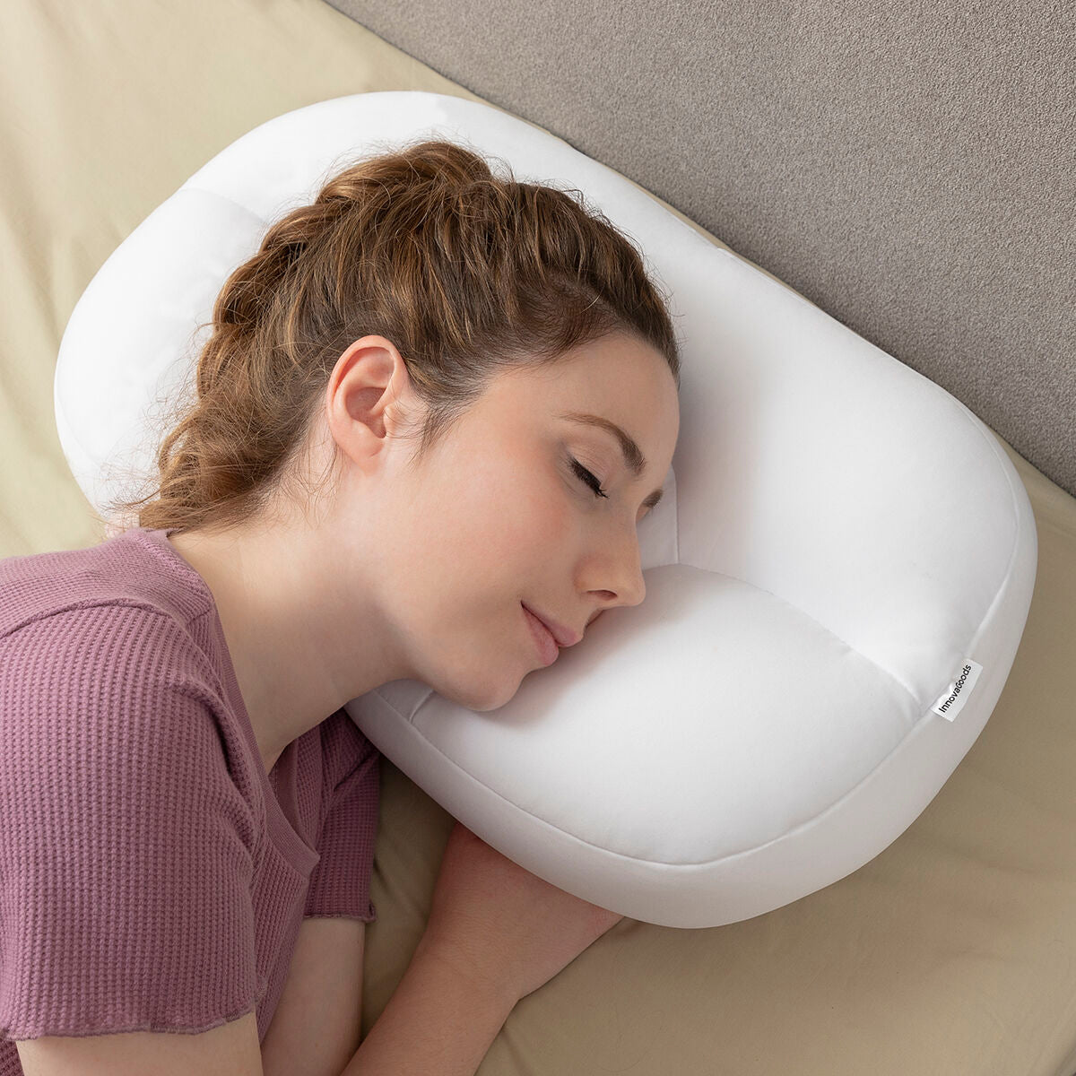 Innovagoods 3D Anti-Wrinkle Cloud Pillow Wrileep Innovagoods