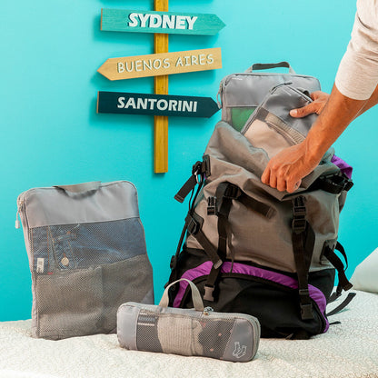 Innovagoods Suitcase Organiser Compression Bags Compakube Innovagoods 4 Pieces