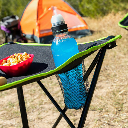Innovagoods Folding Textile Camping Table With Cover Cafolby Innovagoods