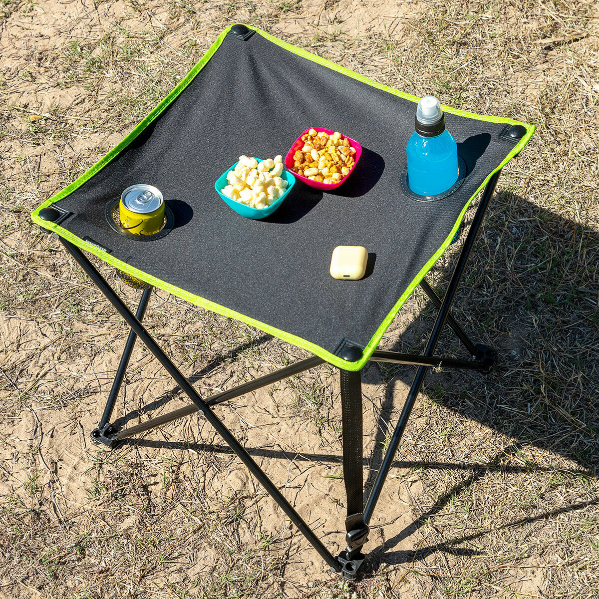 Innovagoods Folding Textile Camping Table With Cover Cafolby Innovagoods