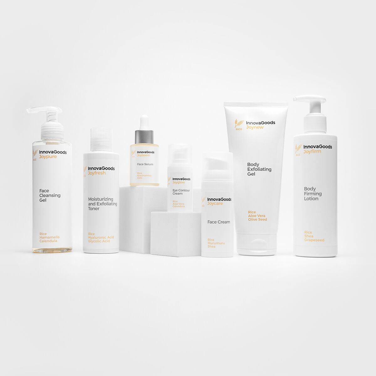 Innovagoods Facial Cleansing Gel Rice Joypure Innovagoods 200 Ml