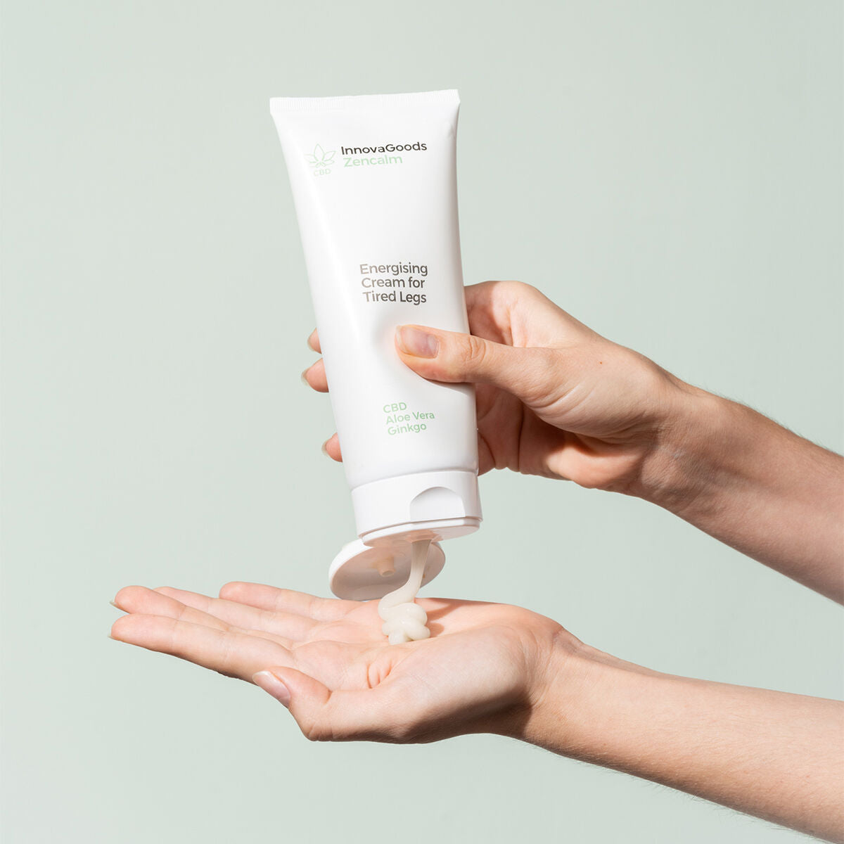 Innovagoods Energising Cream For Tired Legs Cbd Zencalm Innovagoods 200 Ml