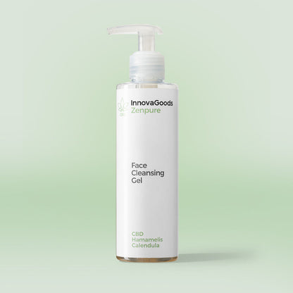 Innovagoods Facial Cleansing Gel Cbd Zenpure Innovagoods 200 Ml