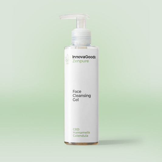 Innovagoods Facial Cleansing Gel Cbd Zenpure Innovagoods 200 Ml