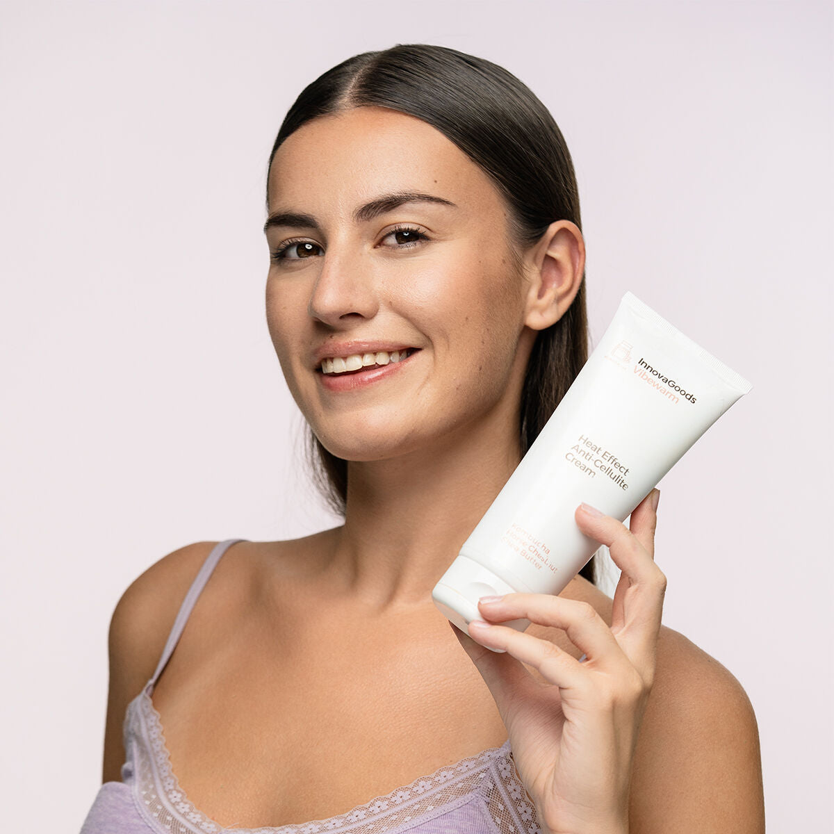 Innovagoods Heat Effect Anti-Cellulite Cream Kombucha Vibewarm Innovagoods 200 Ml