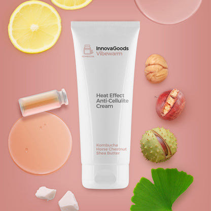 Innovagoods Heat Effect Anti-Cellulite Cream Kombucha Vibewarm Innovagoods 200 Ml