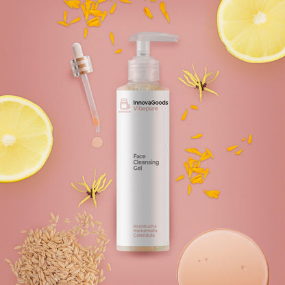 Innovagoods Facial Cleansing Gel Kombucha Vibepure Innovagoods 200 Ml