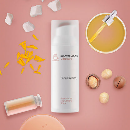Innovagoods Hydrating Facial Cream Kombucha Vibecare Innovagoods 50 Ml
