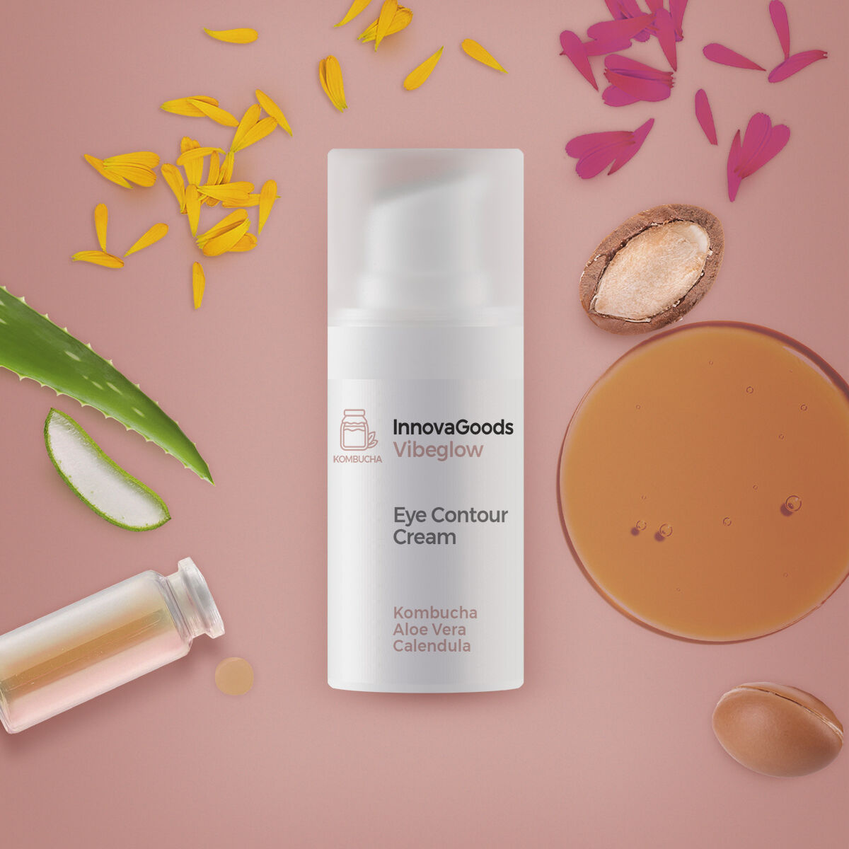 Innovagoods Eye Contour Kombucha Vibeglow Innovagoods 15 Ml