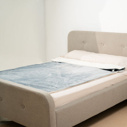 Innovagoods Electric Blanket Heklet Innovagoods White Grey 130 X 180 Cm 160 W