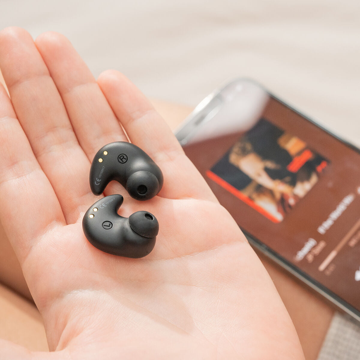 Innovagoods Mini Invisible Earbuds For Sleeping Sonighty Innovagoods