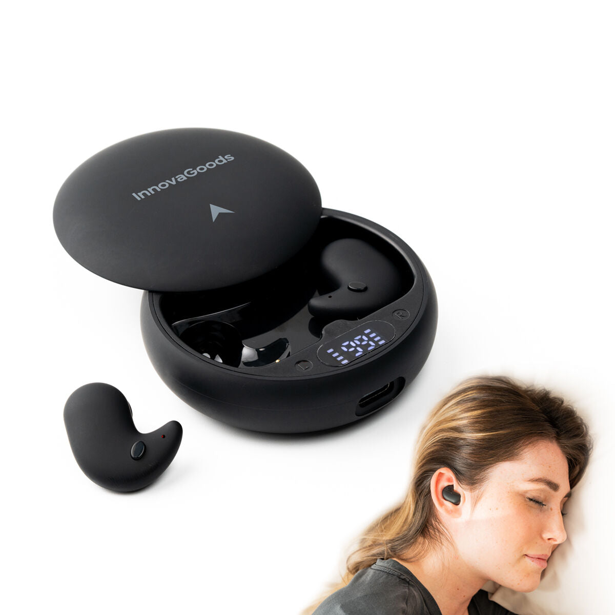 Innovagoods Mini Invisible Earbuds For Sleeping Sonighty Innovagoods