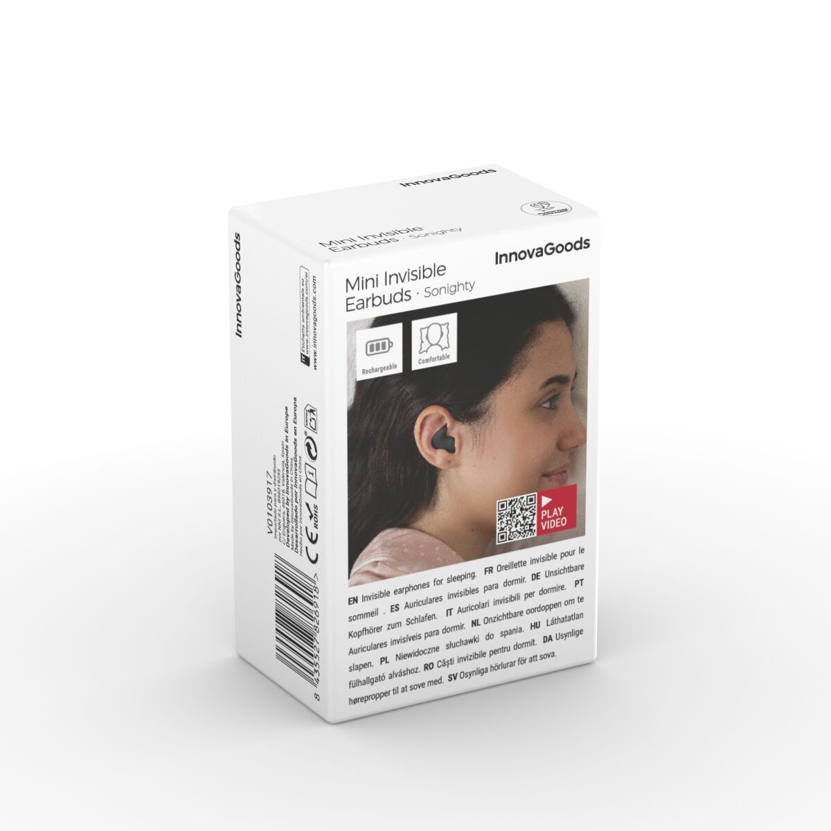 Innovagoods Mini Invisible Earbuds For Sleeping Sonighty Innovagoods