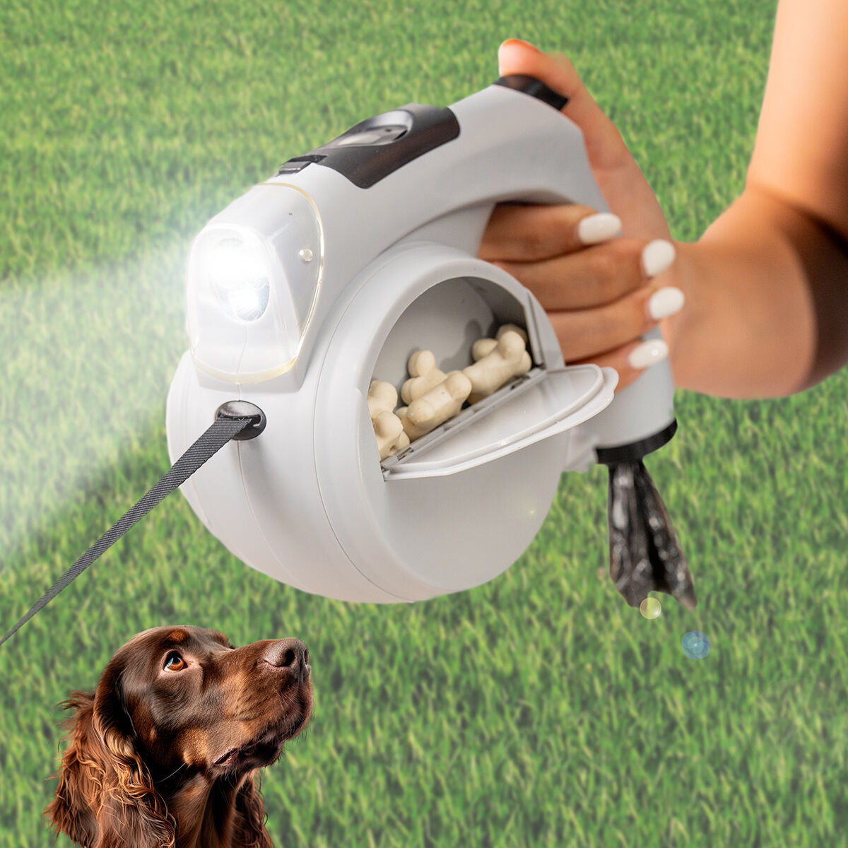Innovagoods 6-In-1 Retractable Dog Leash Leashic Innovagoods