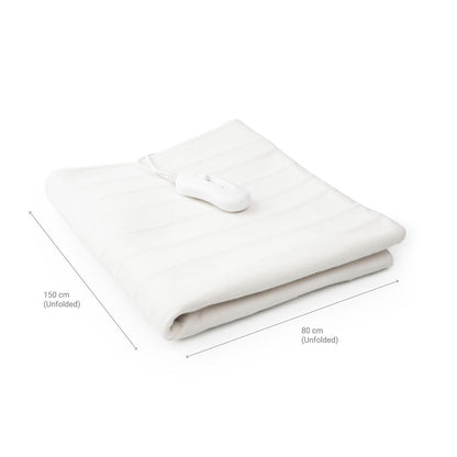 Innovagoods Single Electric Underblanket Krewarm Innovagoods 60 W 80 X 150 Cm White