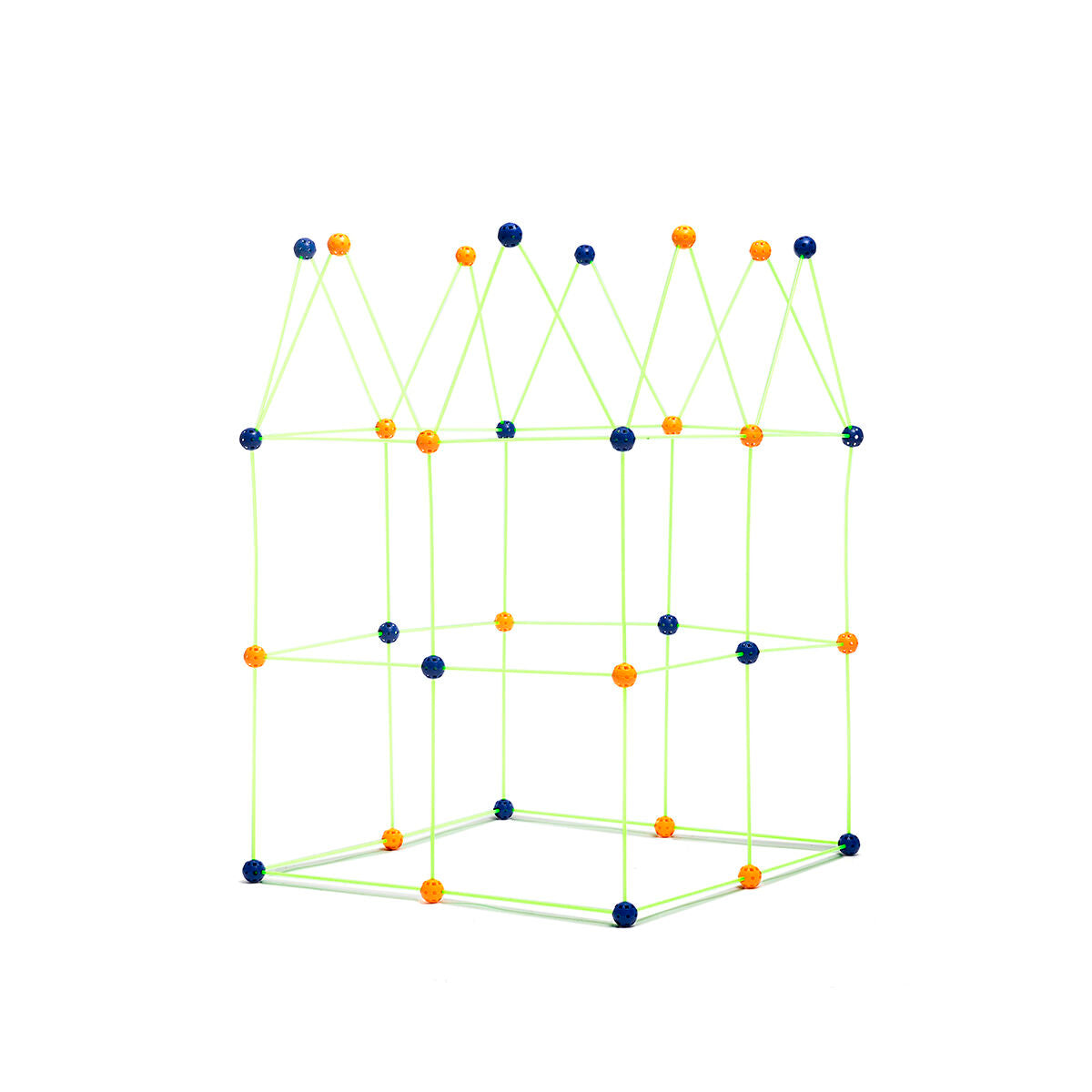 Innovagoods Children’s Fort Building Kit Archikitt Innovagoods 85 Pieces