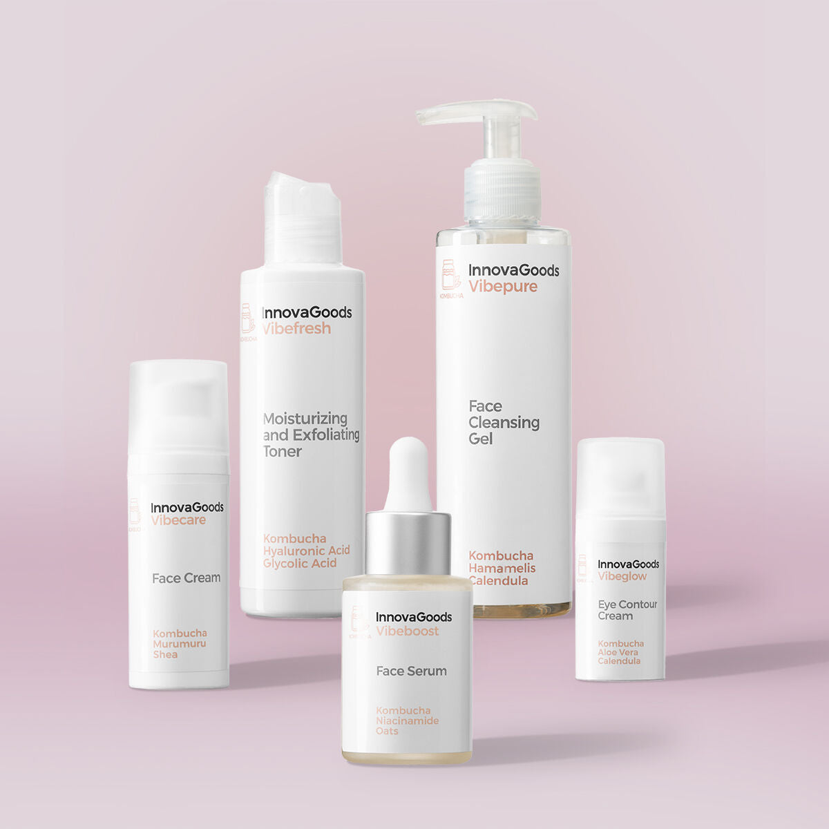 Innovagoods Face Routine Pack Kombucha Innovagoods