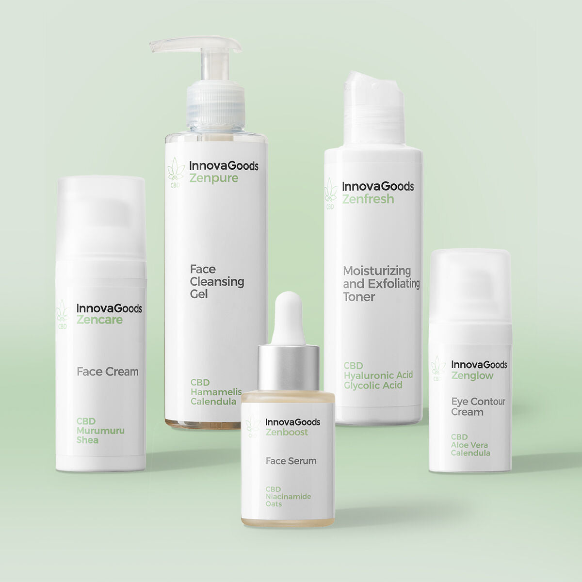 Innovagoods Face Routine Pack Cbd Innovagoods