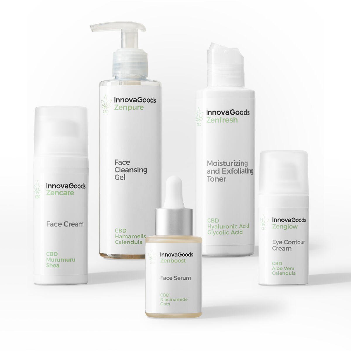 Innovagoods Face Routine Pack Cbd Innovagoods
