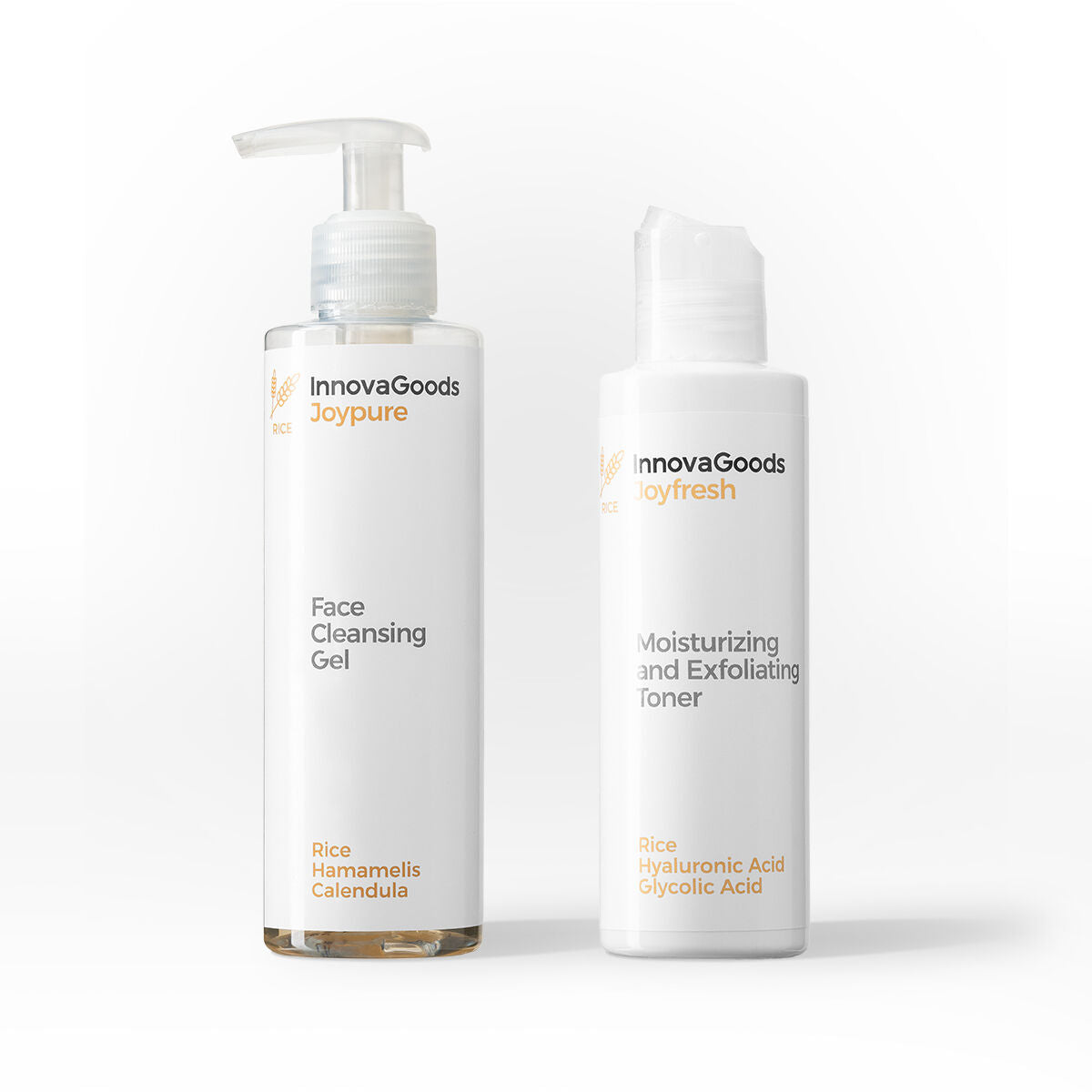 Innovagoods Face Cleansing Duo Pack Rice Innovagoods