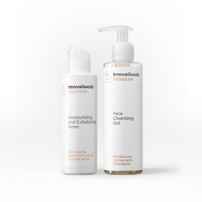 Innovagoods Face Cleansing Duo Pack Kombucha Innovagoods