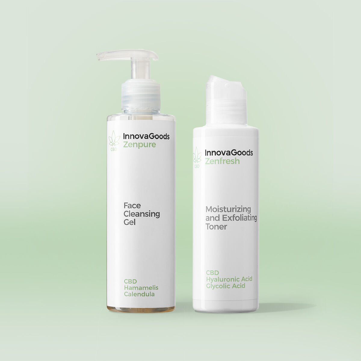 Innovagoods Face Cleansing Duo Pack Cbd Innovagoods