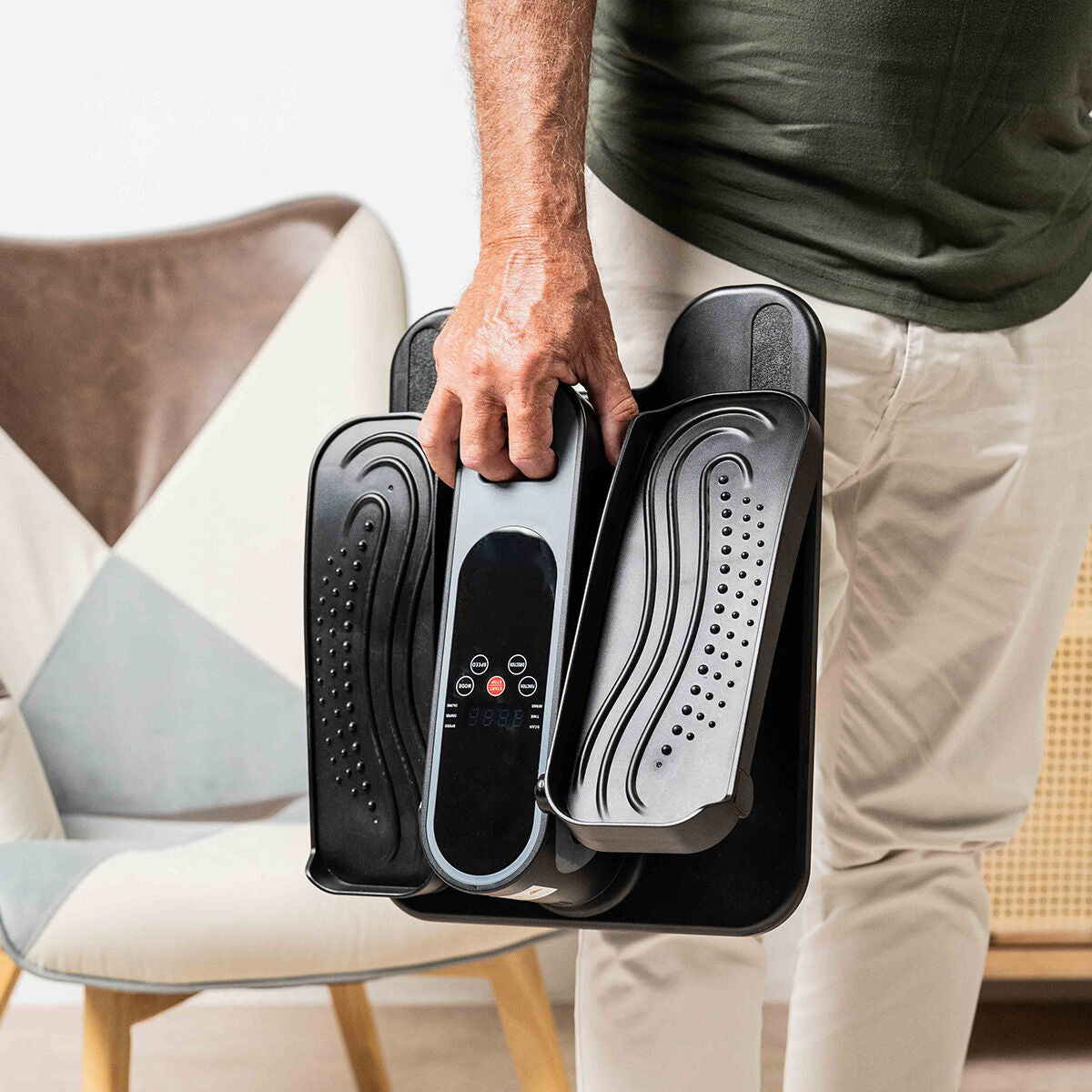 Innovagoods Mini Electric Elliptical With Remote Control Velora 4000 Innovagoods